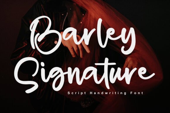 Barley Signature Font for Web Design