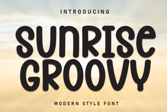 Boost Campaign Clarity with the Sunrise Groovy Typeface