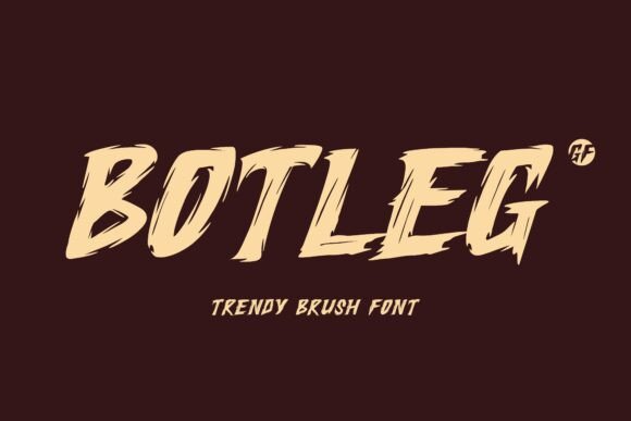 Botleg: A Modern Display Font for Editorial Design