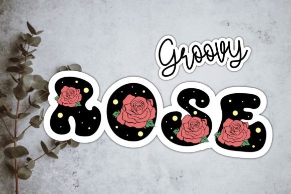 Branding with Groovy Rose: A Fun Decorative Font for Logos