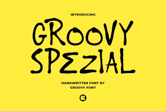 Bringing Groovy Spezial Font to Life in Handmade Shops