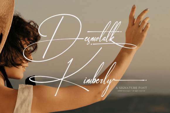 Desmotalk Kimberly: A Handwritten Font for Modern Marketing