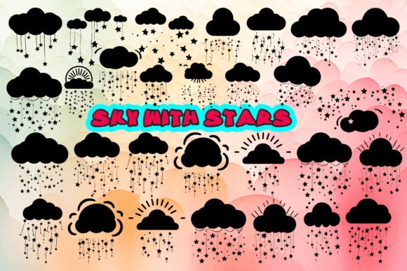 Elevate Your Brand with the Sky with Stars Font Typeface