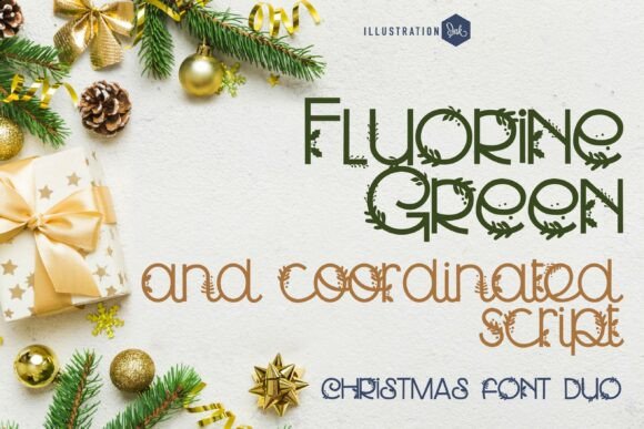 Fluorine Green Duo: A Bold Typeface for Editorial Design