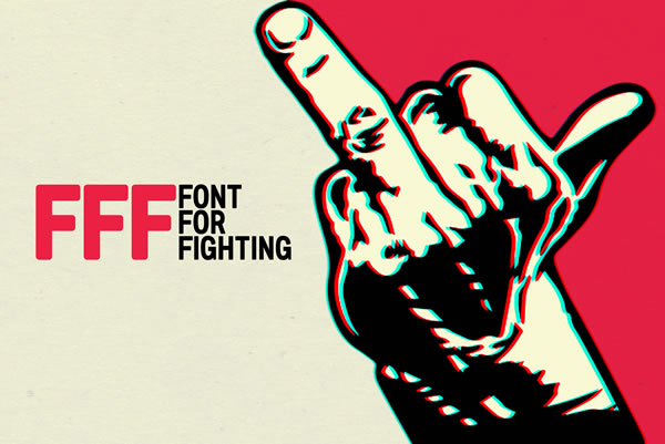 Font for Fighting: A Bold Sans Serif Typeface for Editors