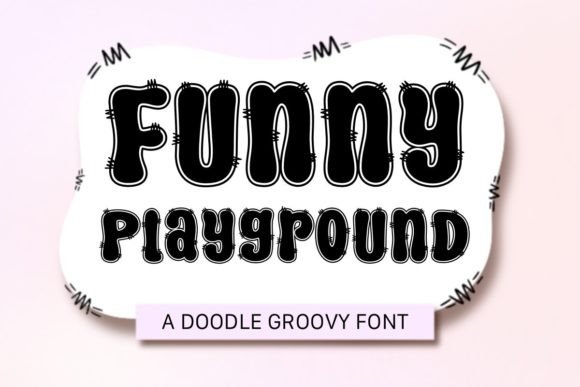 Funny Playground Font: A Groovy Typeface for Crafters