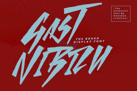 Gast Nibizu: A Font for Bold Campaigns