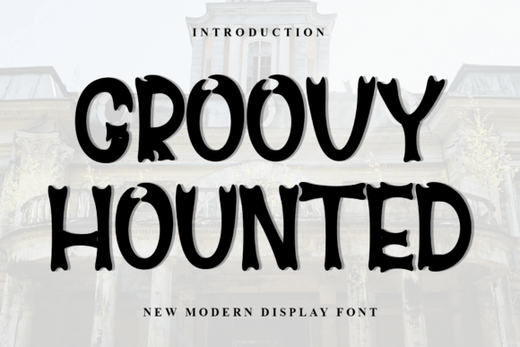 Groovy Hounted: A Unique Display Font for Web Design