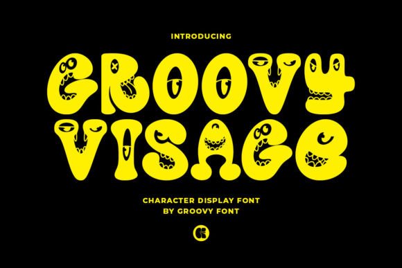 Groovy Visage: The Playful Display Font for Scroll-Stopping Content