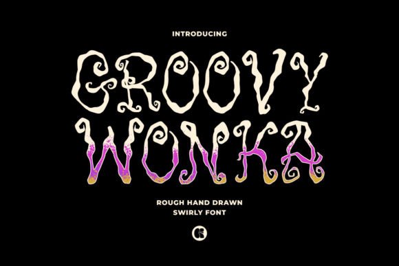Groovy Wonka: A Spooky Display Font for Editorial Design