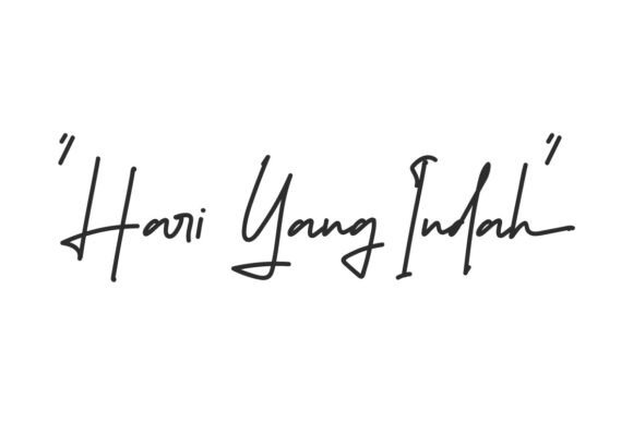 Hari Yang Indah Font Review