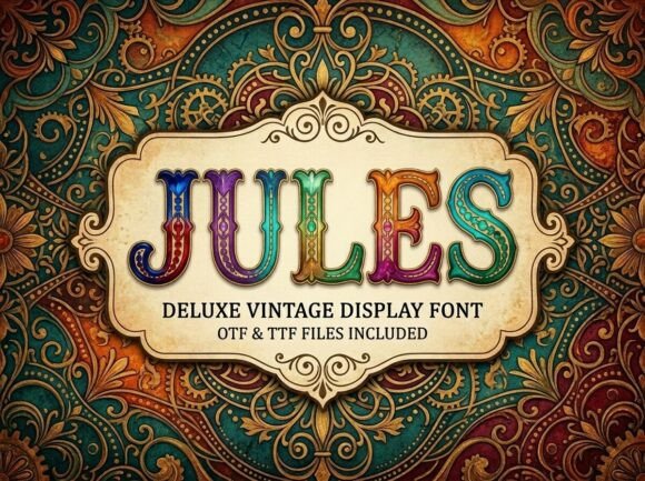 Jules Display Font: Elevating Web Headers with Style