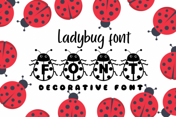 Ladybug Font: A Playful Decorative Typeface for Web Design