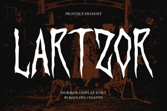 Lartzor: The Perfect Display Font for Handmade Brands