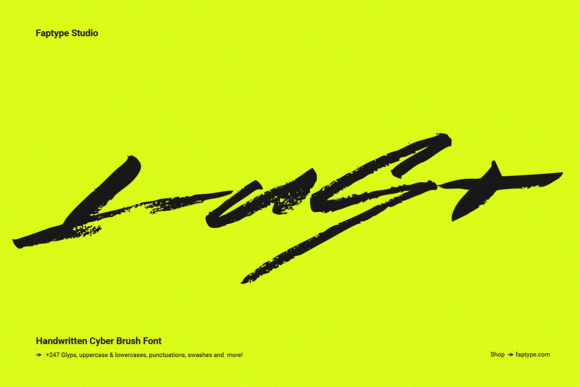 Lust: A Cyber Blackletter Font for Bold Editorial Design