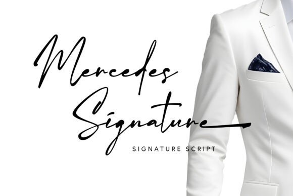 Mercedes Signature Font for Business