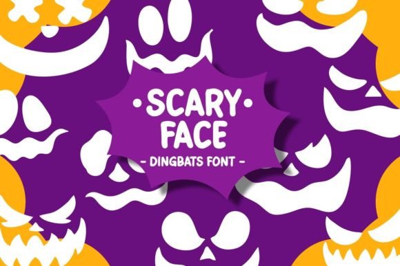 Scary Face Font: The Perfect Typeface for Halloween Crafts