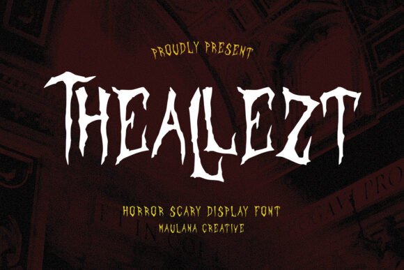 Theallezt: A Blackletter Font for Bold Web Headers